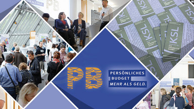 Ein Collage aus mehreren Fotos zum Thema Persönliches Budget