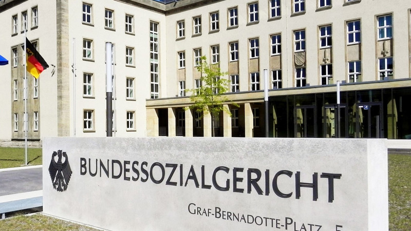 Eingangsbereich des Bundessozialgerichts.
